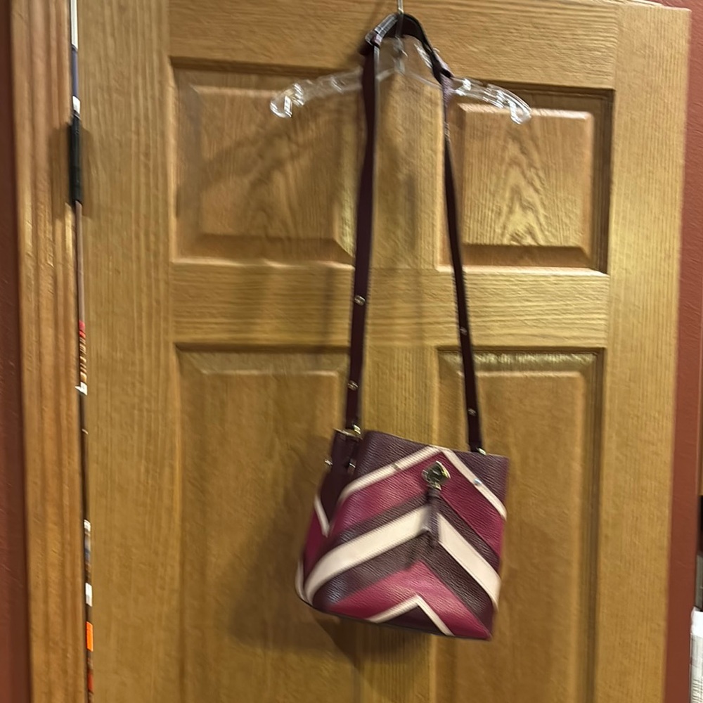 Stylish Multicolor Chevron Shoulder Bag